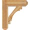 Ekena Millwork Merced Craftsman Rough Sawn Bracket, Western Red Cedar, 6"W x 26"D x 30"H BKT06X26X30MRC04RWR - alternate 2